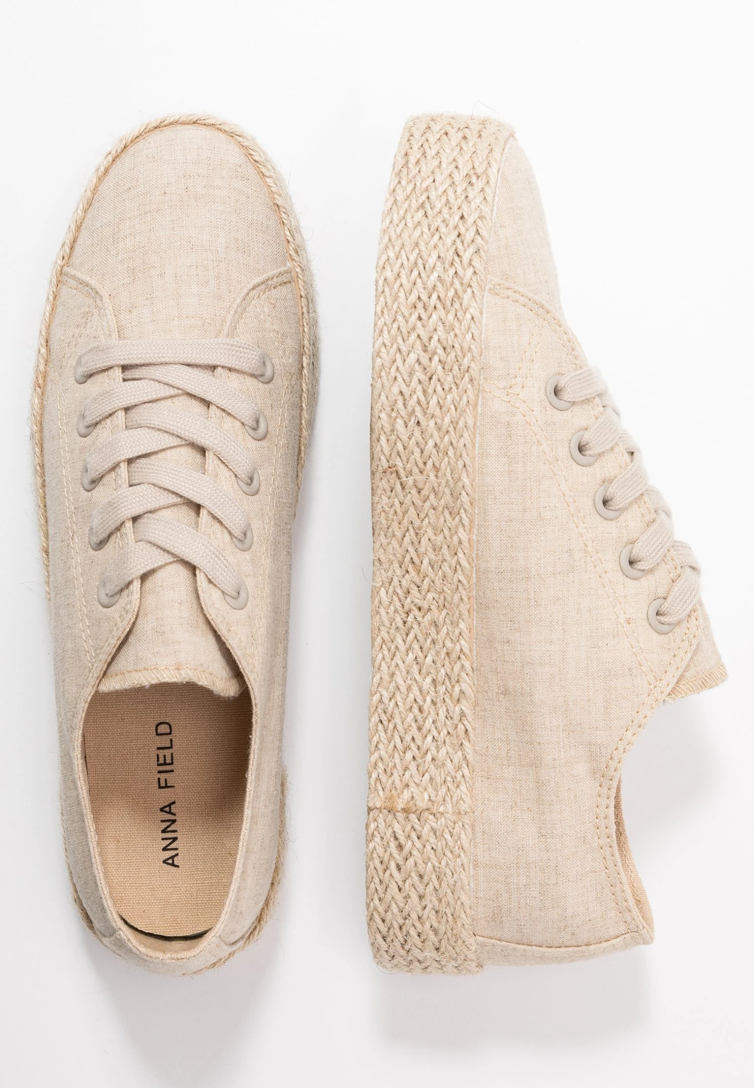 Anna Field EspadrillasBeige Donna Scarpe Piatte AN611E05T-B11 4 Anna Field EspadrillasBeige Donna Scarpe Piatte AN611E05T-B11 - immagine 4