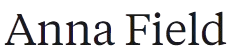 Negozio al dettaglio Anna Field